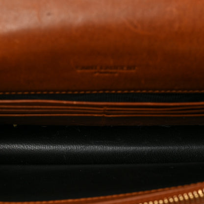 Saint Laurent Pony Hair Calfskin Small Classic Monogram Kate Satchel Fawn 5 of 8