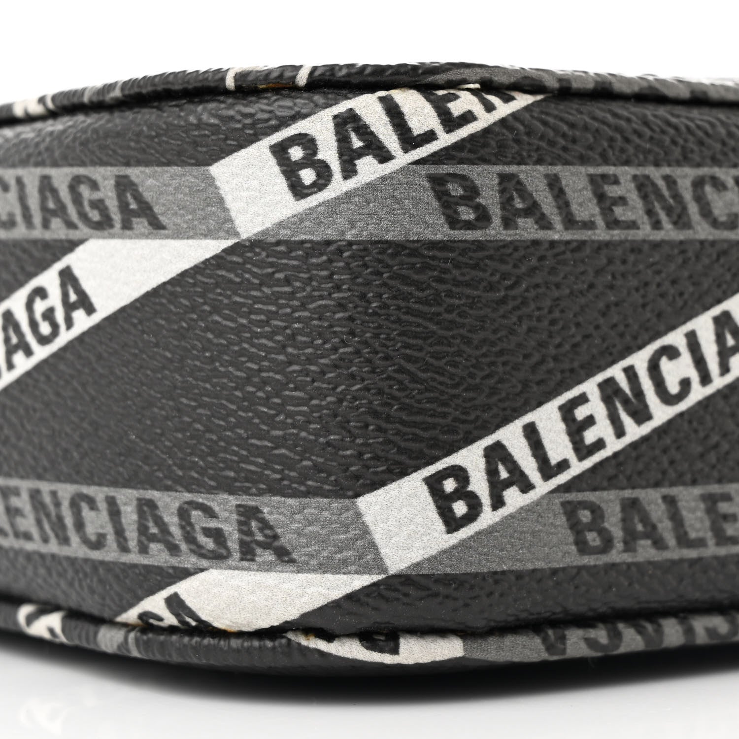 Balenciaga Coated Canvas Losange Monogram XS Camera Bag Black Grey 10 of 11