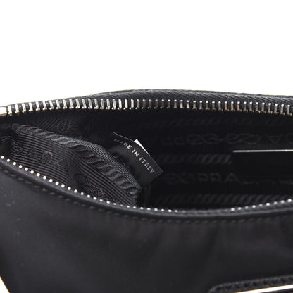 Prada Nylon Re-Edition 2005 Shoulder Bag Black 7 of 13