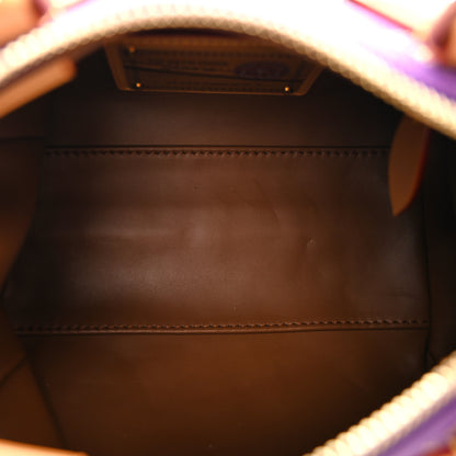 Louis Vuitton Calfskin Monogram Speedy P9 Bandouliere 20  Golden Lotus Purple 6 of 10