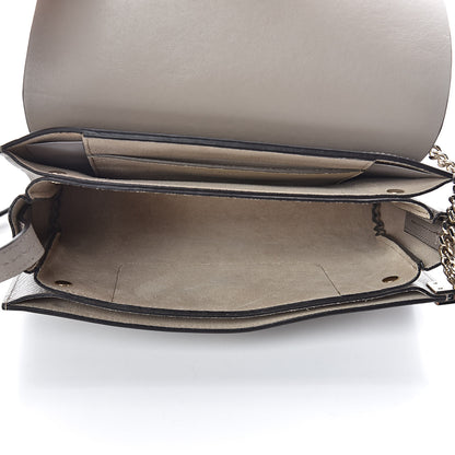 Chloe Suede Calfskin Small Faye Shoulder Bag Motty Grey 5 of 10