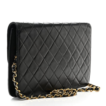 Chanel Lambskin Quilted Medium Single Flap Black 3 of 11