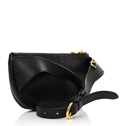 Prada Vitello Daino Medium Belt Bag Black 3 of 12
