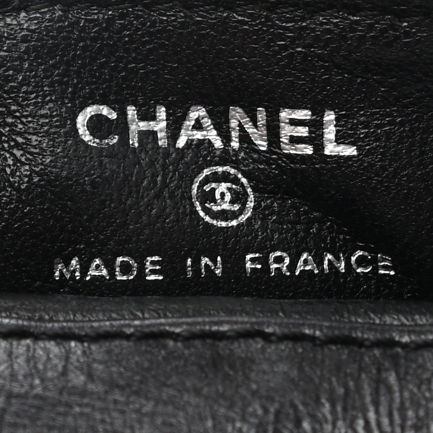 Chanel Metallic Aged Calfskin Quilted 2.55 Reissue Phone Case Black 9 of 16