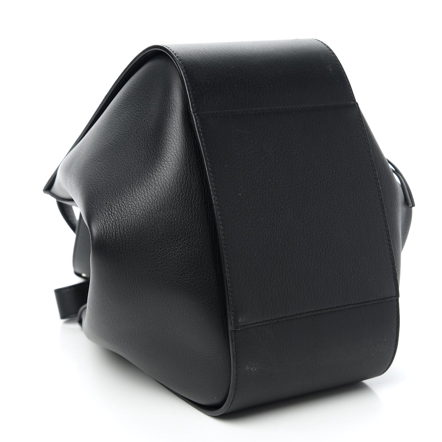 Calfskin Small Hammock Shoulder Bag Black