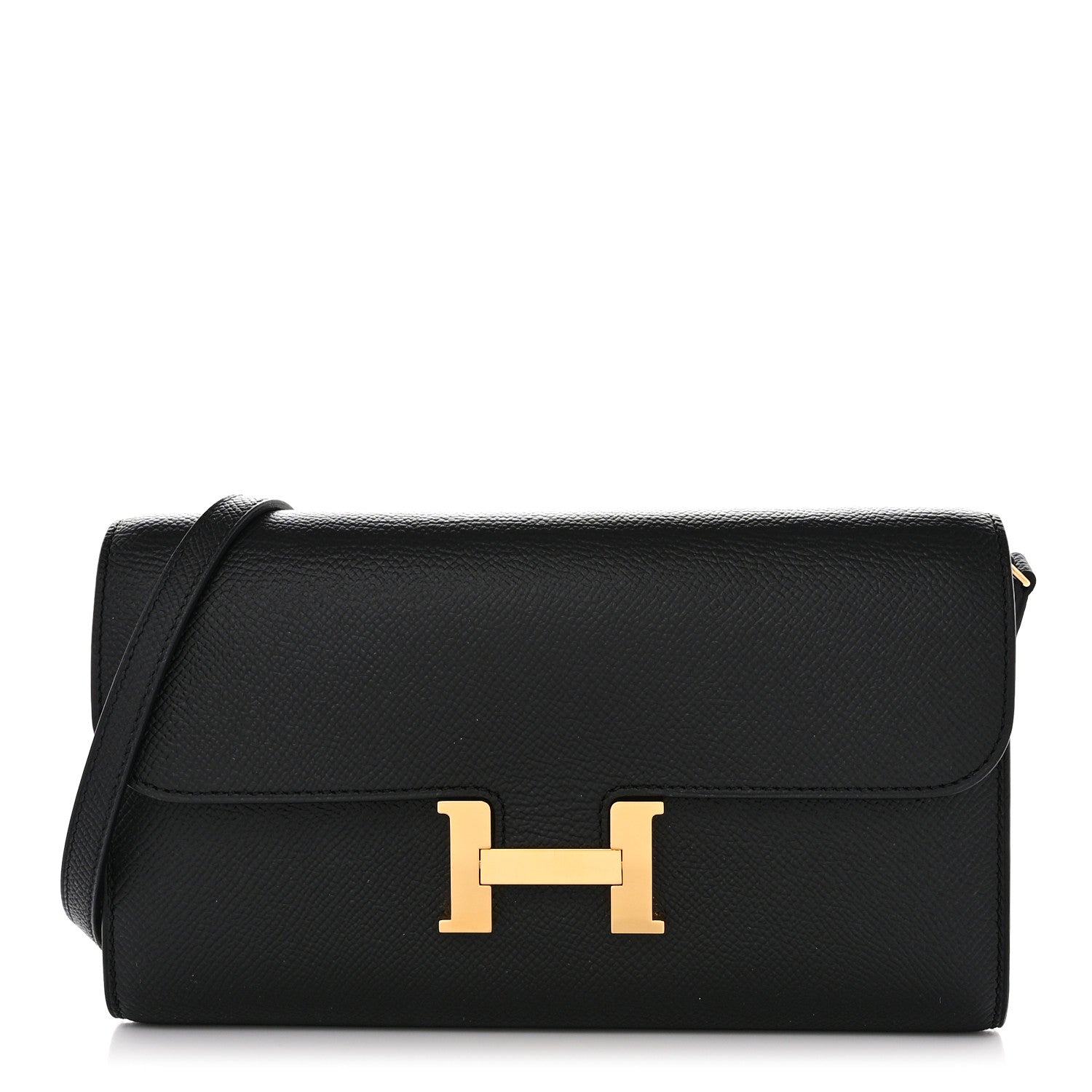 Hermes Epsom Constance Wallet To Go Black 1 of 11
