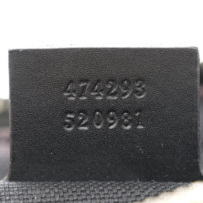 Gucci Soft GG Supreme Monogram Web Belt Bag Black Grey 7 of 13