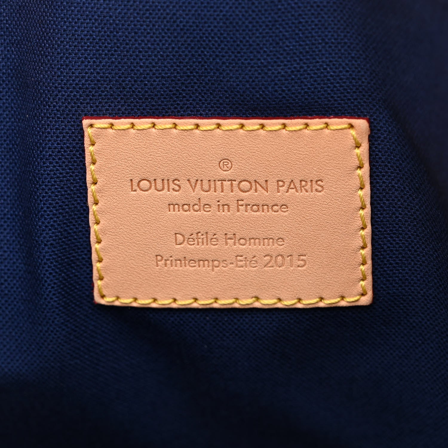 Louis Vuitton Monogram V Cabas Jour Blue 6 of 9