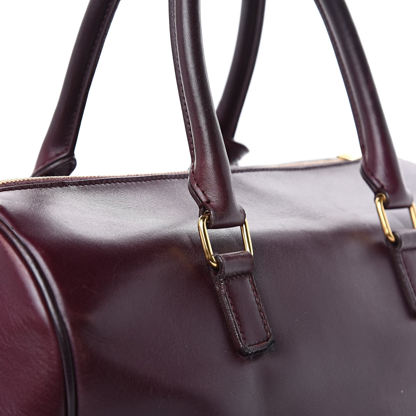 Calfskin Classic Duffle 6 Amarena
