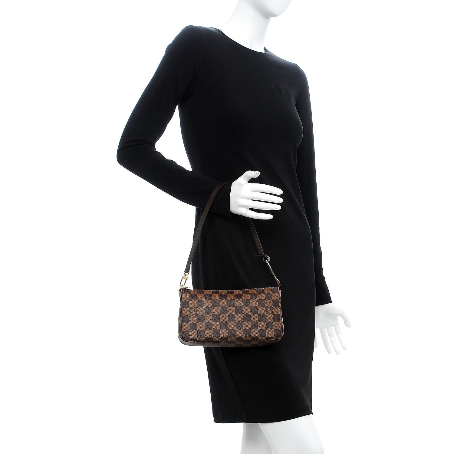 Louis Vuitton Damier Ebene Pochette Accessories NM 2 of 7