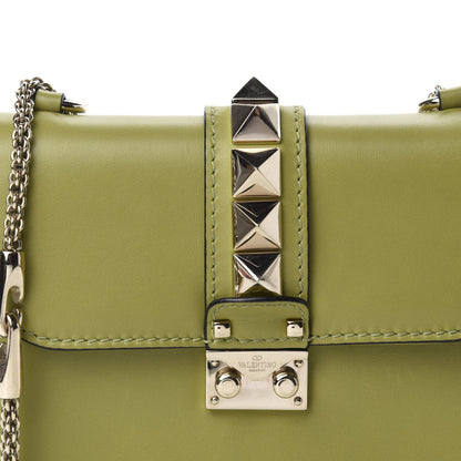 Valentino Garavani Vitello Small Glam Lock Rockstud Flap Green 13 of 13