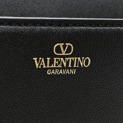 Valentino Garavani Calfskin Vlogo Small Loco Shoulder Bag Black 6 of 10