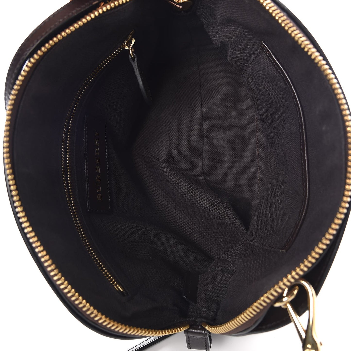 Haymarket Check Small Primrose Crossbody Bag Chocolate