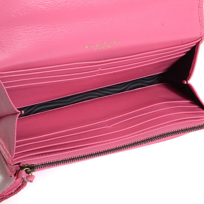 Balenciaga Calfskin Papier Platre Money Wallet Framboise 5 of 20