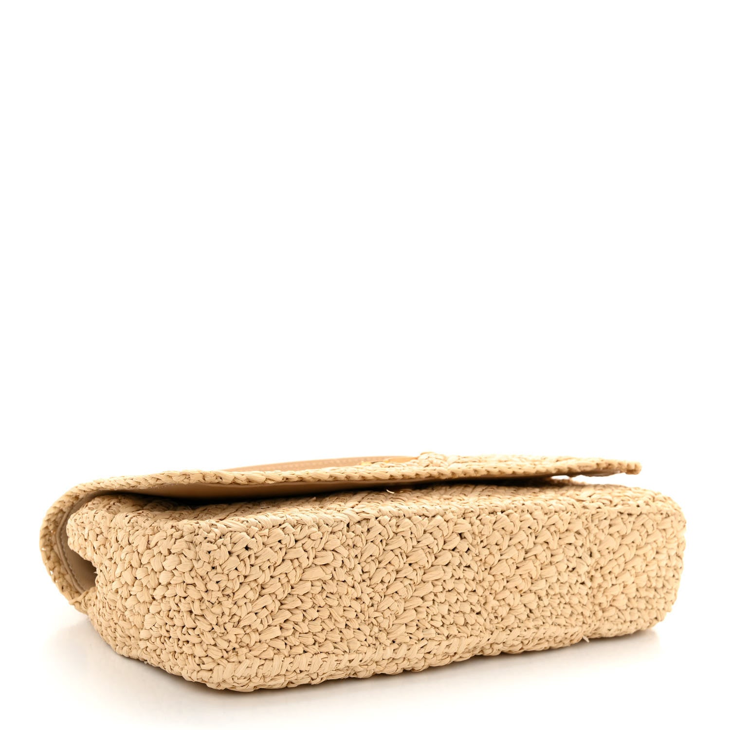 Saint Laurent Raffia Monogram Medium Jamie Natural Avorio 4 of 10