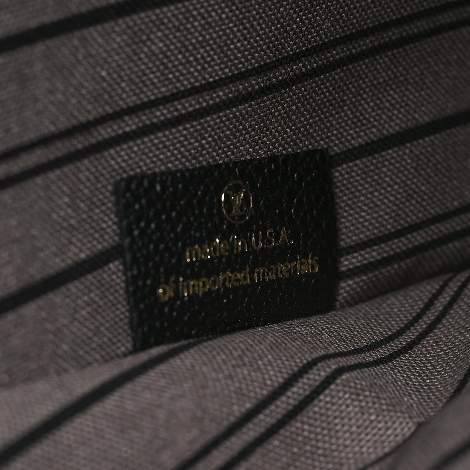 Louis Vuitton Empreinte Pochette Metis Black 7 of 10