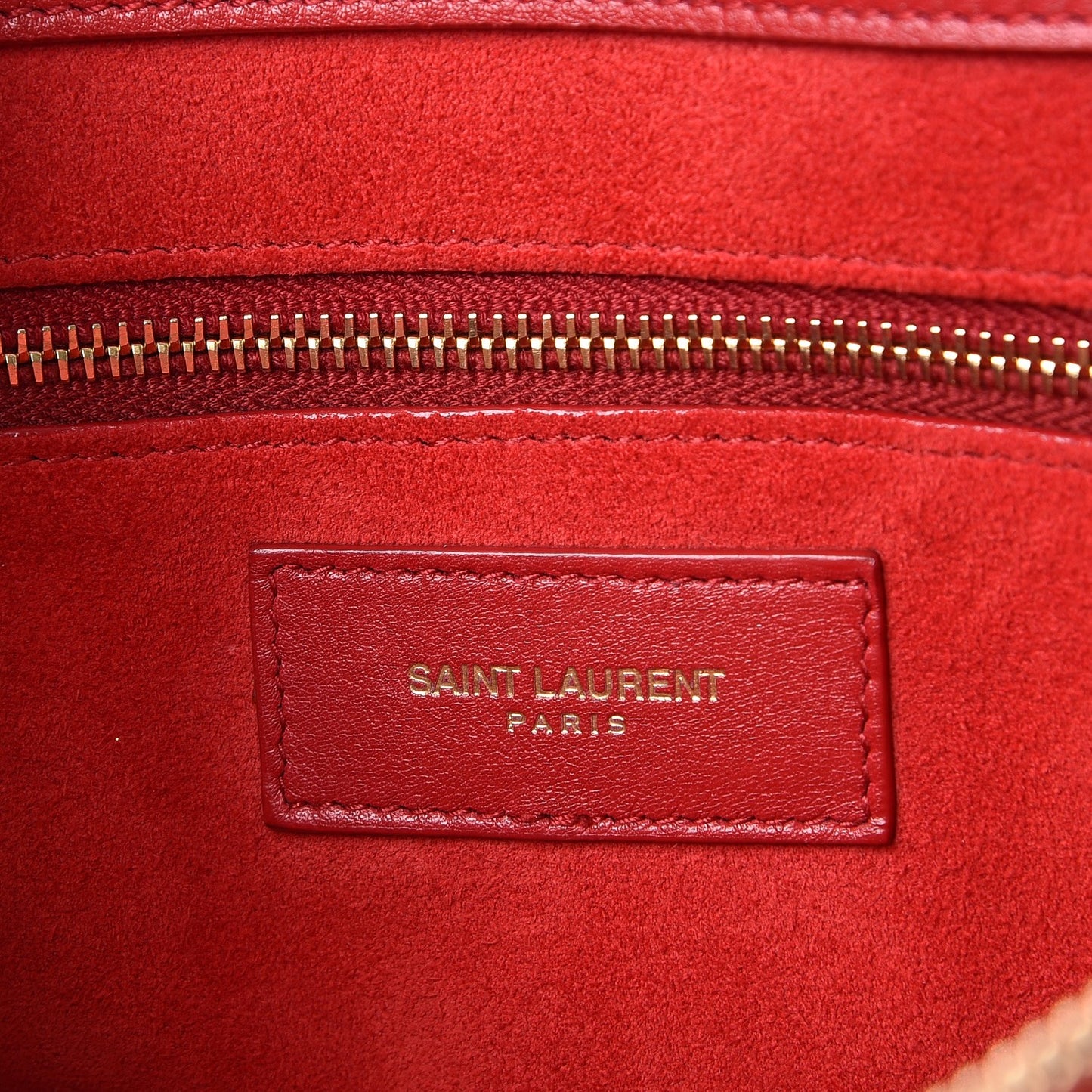 Calfskin Large Sac de Jour Carryall Rouge Orient