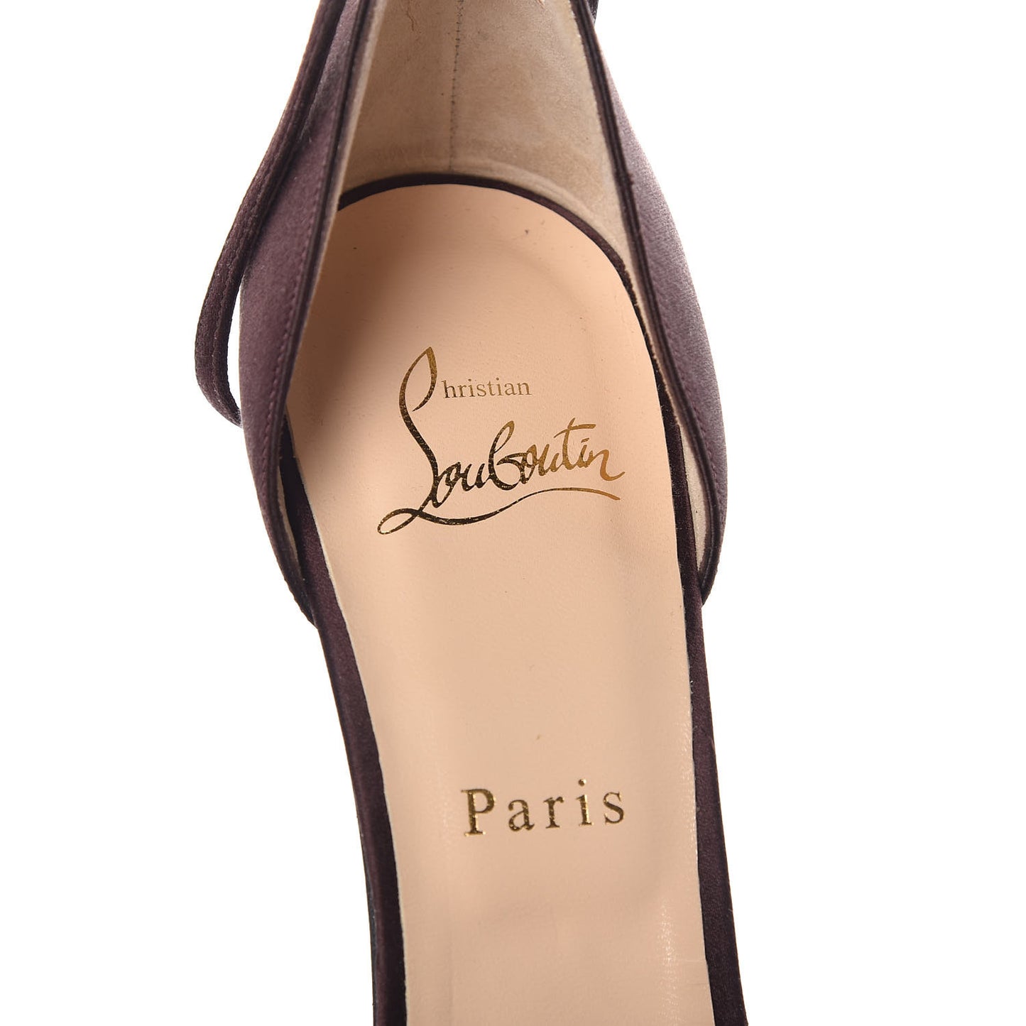 Satin Youpla 140 Platform Peep Toe Pumps 39.5 Lie De Vin