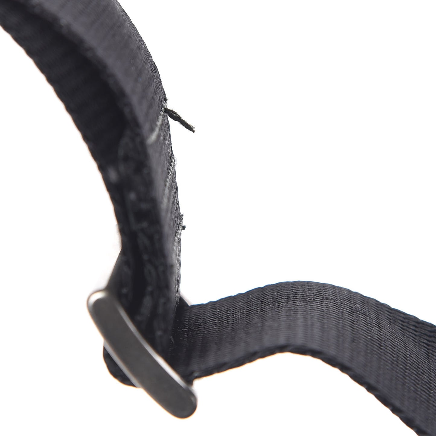 Tessuto Nylon Messenger Bag Black