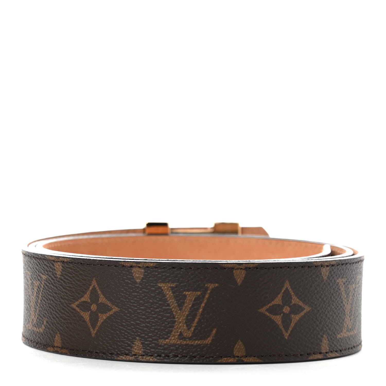 Louis Vuitton Monogram 40mm LV Initiales Belt 110 44 2 of 6