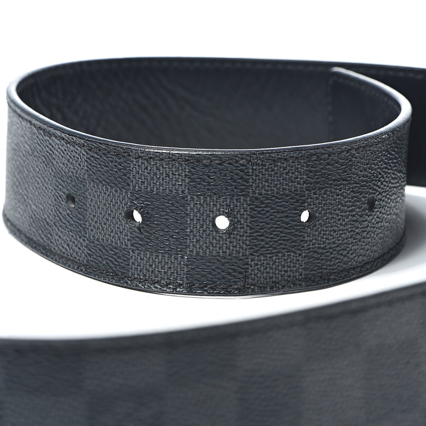 Damier Graphite 40mm LV Initiales Belt 85 34