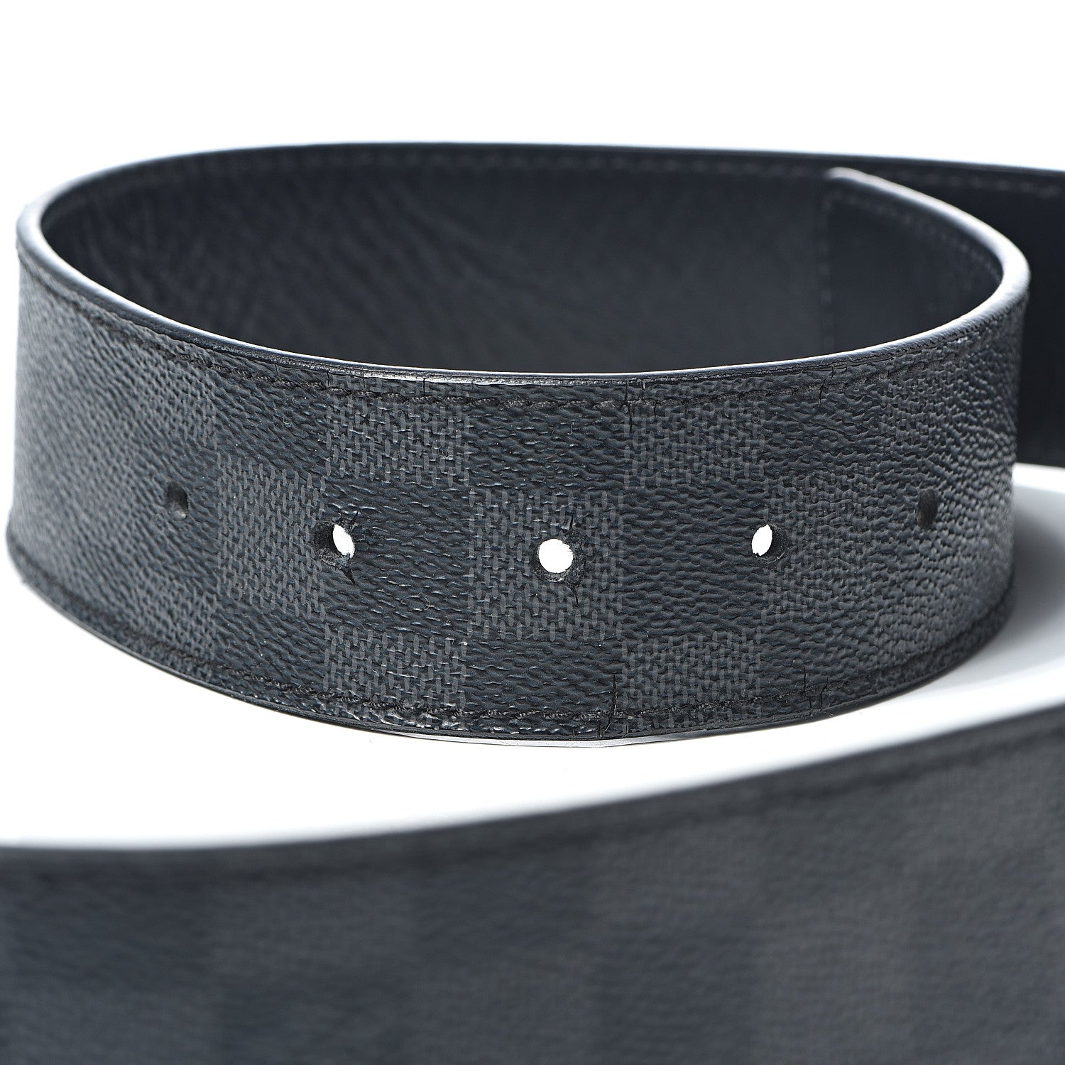 Louis Vuitton Damier Graphite 40mm LV Initiales Belt 85 34 4 of 8