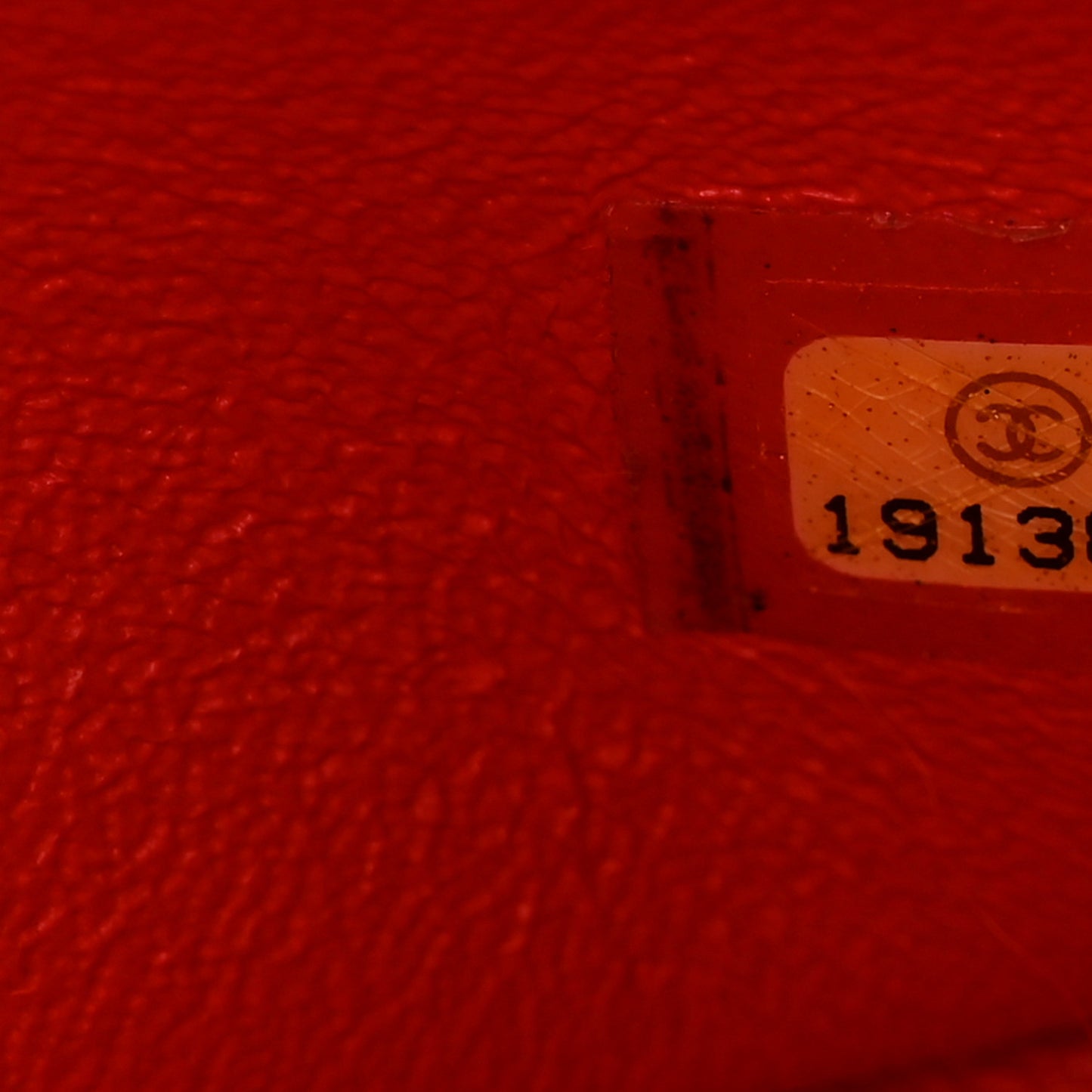 Patent Quilted Jumbo Double Flap Red