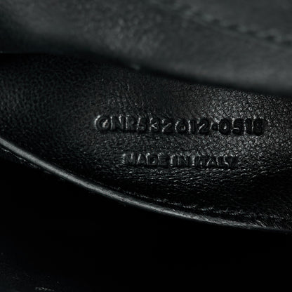 Saint Laurent Lambskin Matelasse Monogram Medium Vicky Chain Bag Black 8 of 11