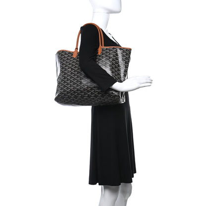 Goyard Goyardine Saint Louis PM Black Gold 2 of 8