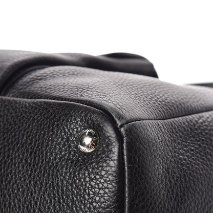 Prada Vitello Daino Pocket Tote Black 9 of 13