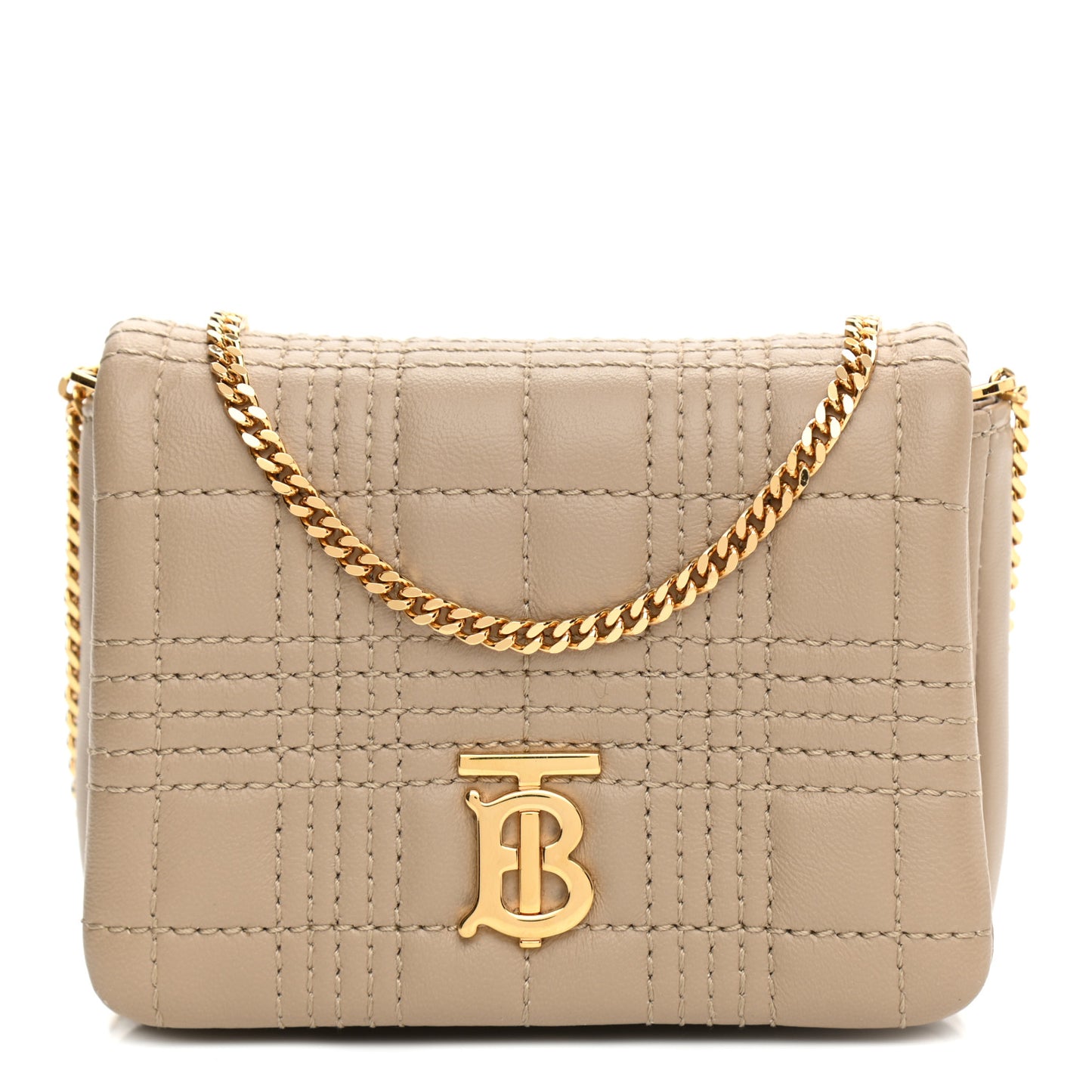 Lambskin Quilted Mini Lola Bag Honey