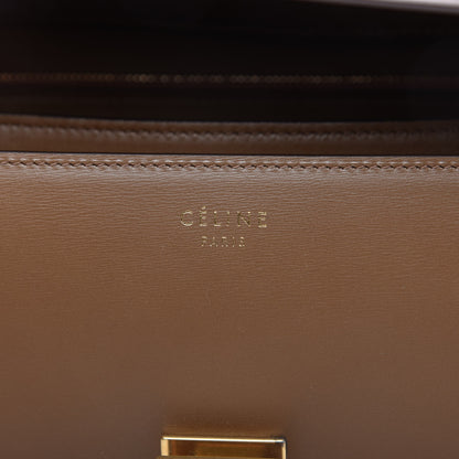 Celine Box Calfskin Medium Classic Box Flap Bag Camel 9 of 10