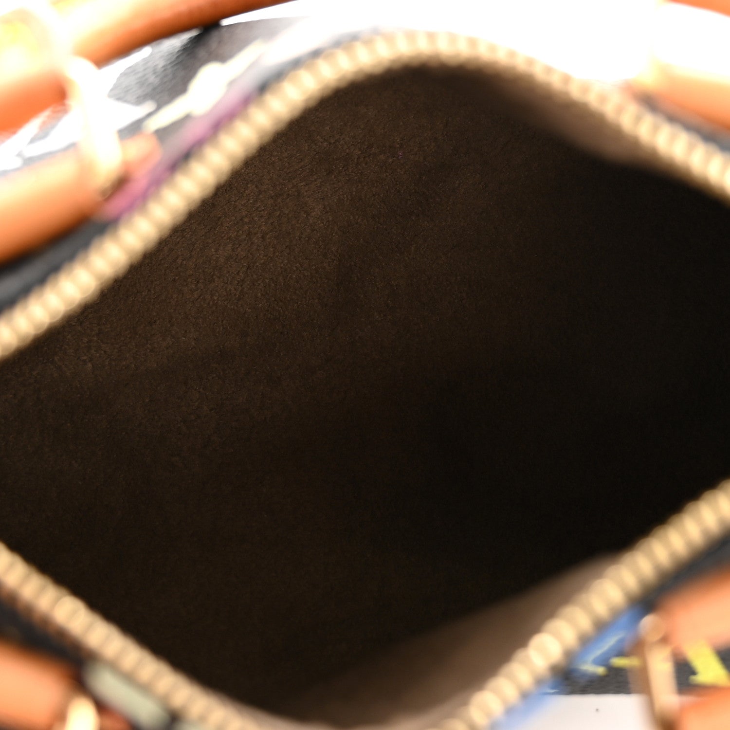 Louis Vuitton Monogram Multicolor Mini Sac HL Speedy Black 5 of 13