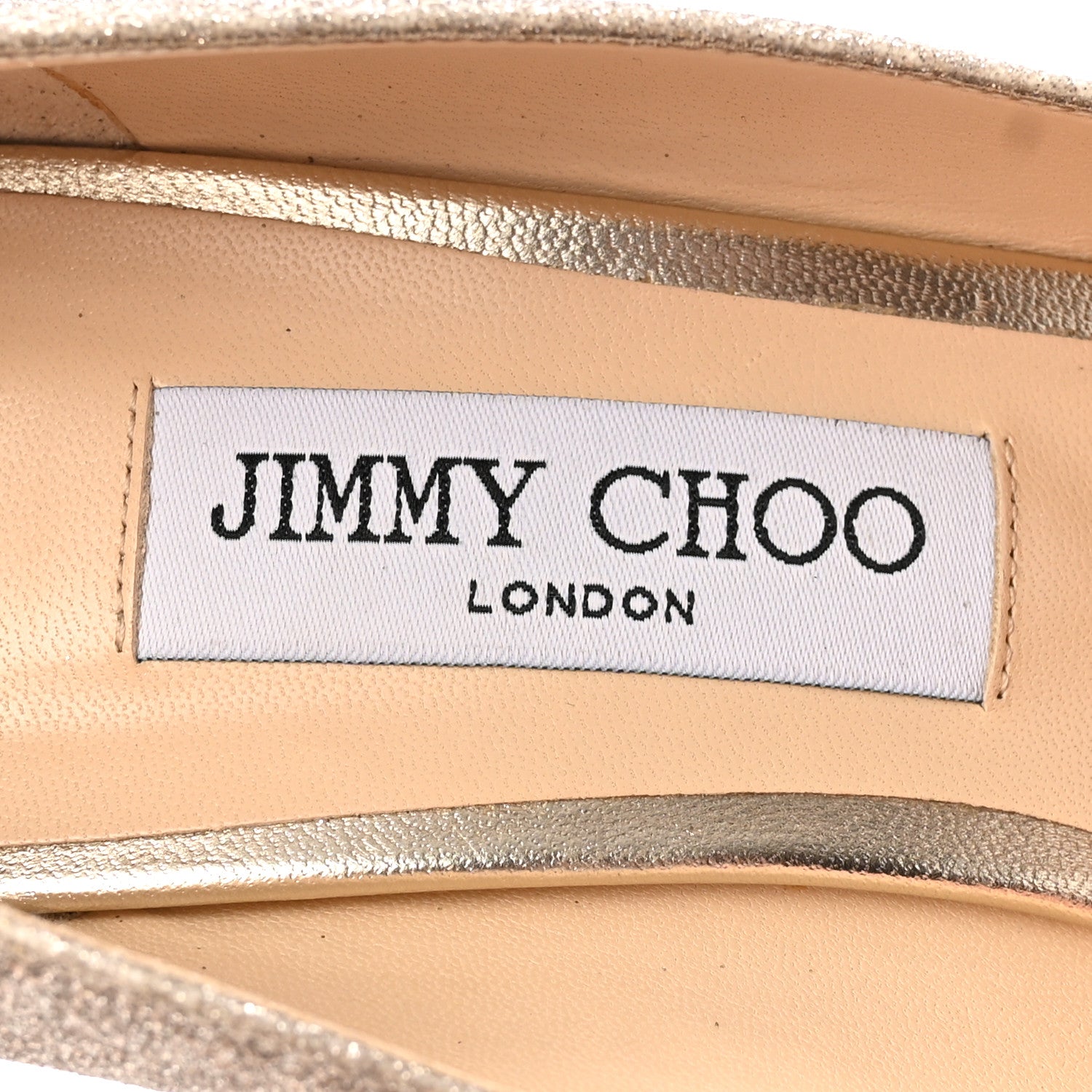Jimmy Choo Dusty Glitter Romy 100 Pumps 40 Platinum Ice 8 of 8