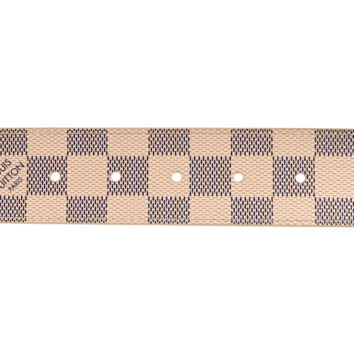 Damier Azur LV Initiales Belt 80 32