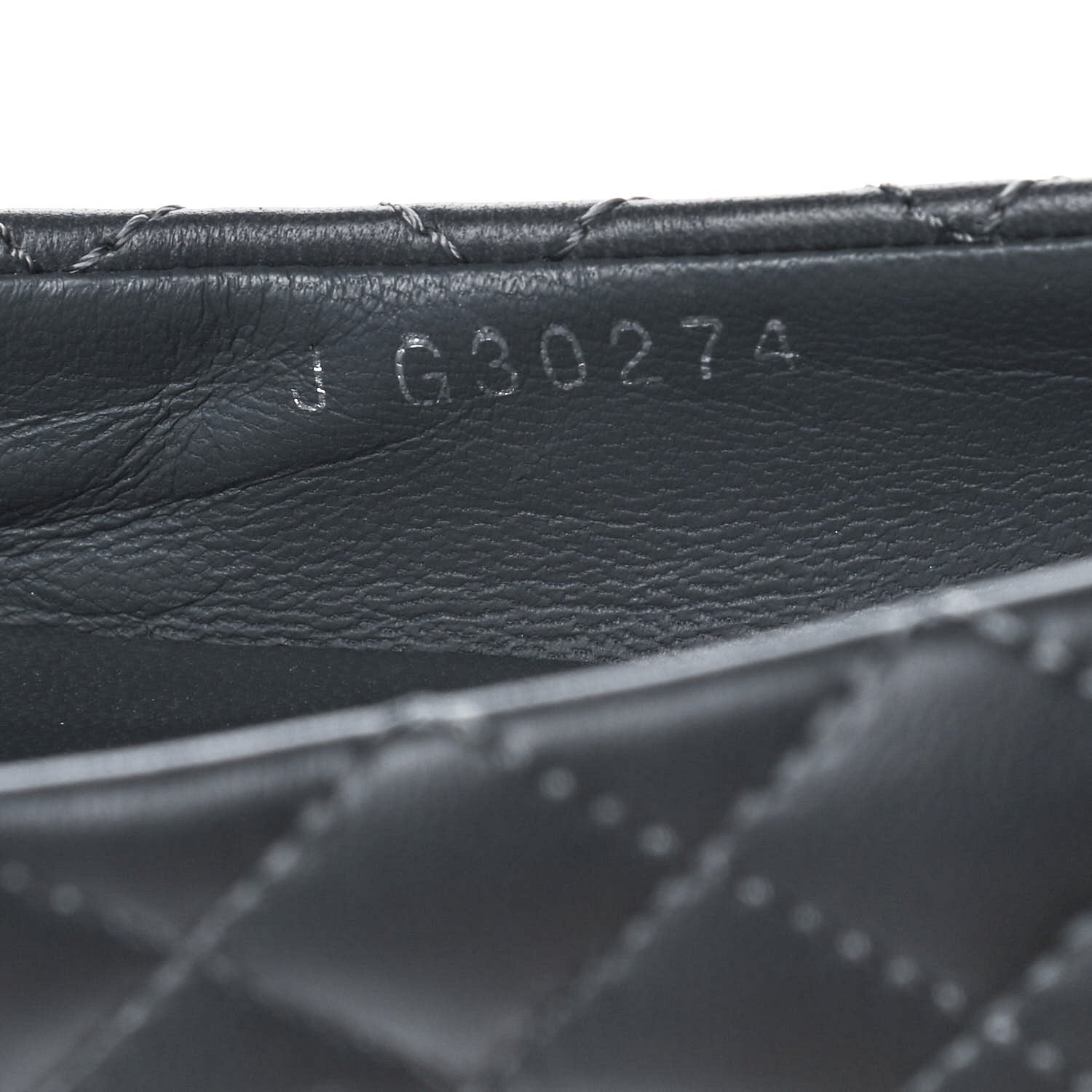 Chanel Lambskin Quilted Cap Toe Ballerina Flats 36.5 Charcoal Black 7 of 10