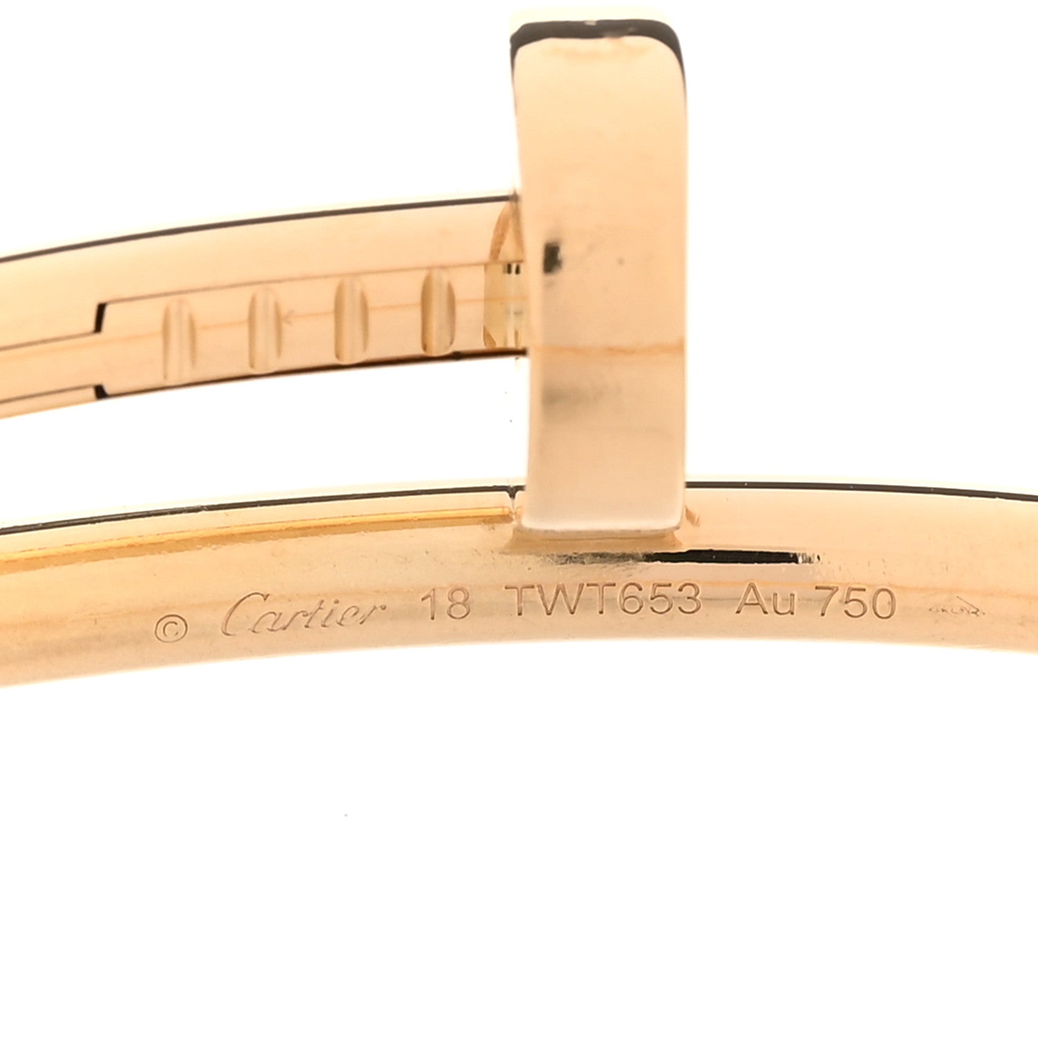 Cartier 18K Yellow Gold Juste Un Clou Bracelet 18 3 of 5