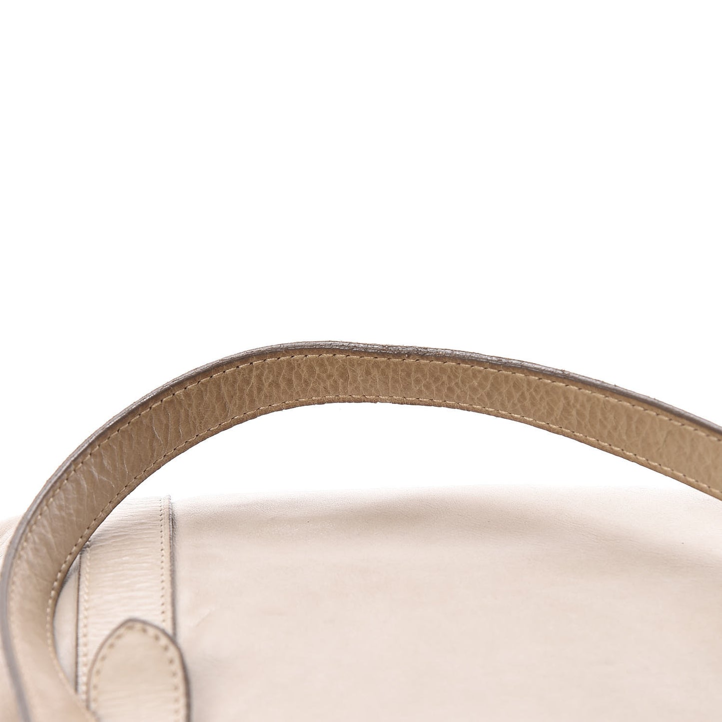 Vitello Shine Tote Ivory