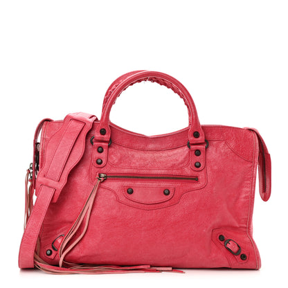 Balenciaga Agneau Classic Hardware City Rose Thulian 1 of 10