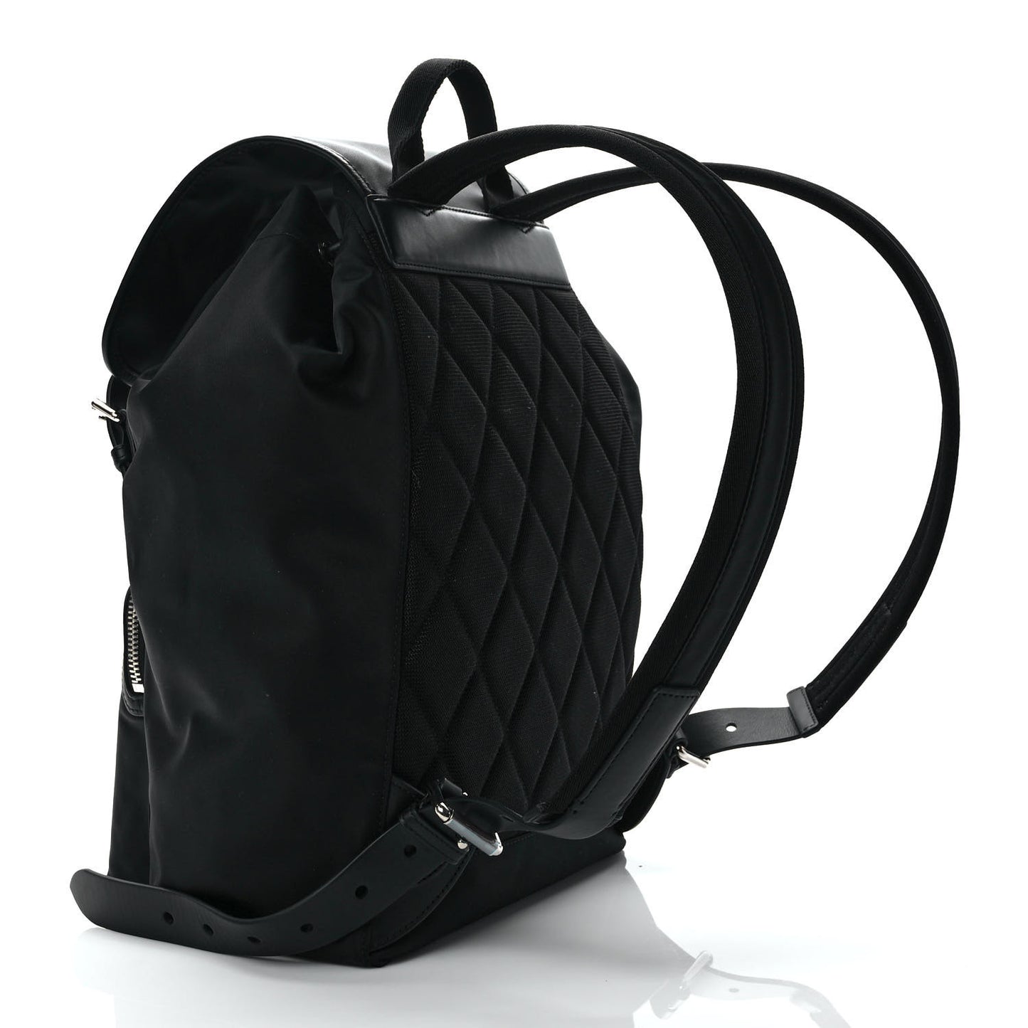 Nylon Backpack Black