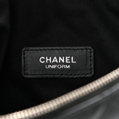 Chanel Lambskin Quilted Waist Belt Bag Black 9 of 11