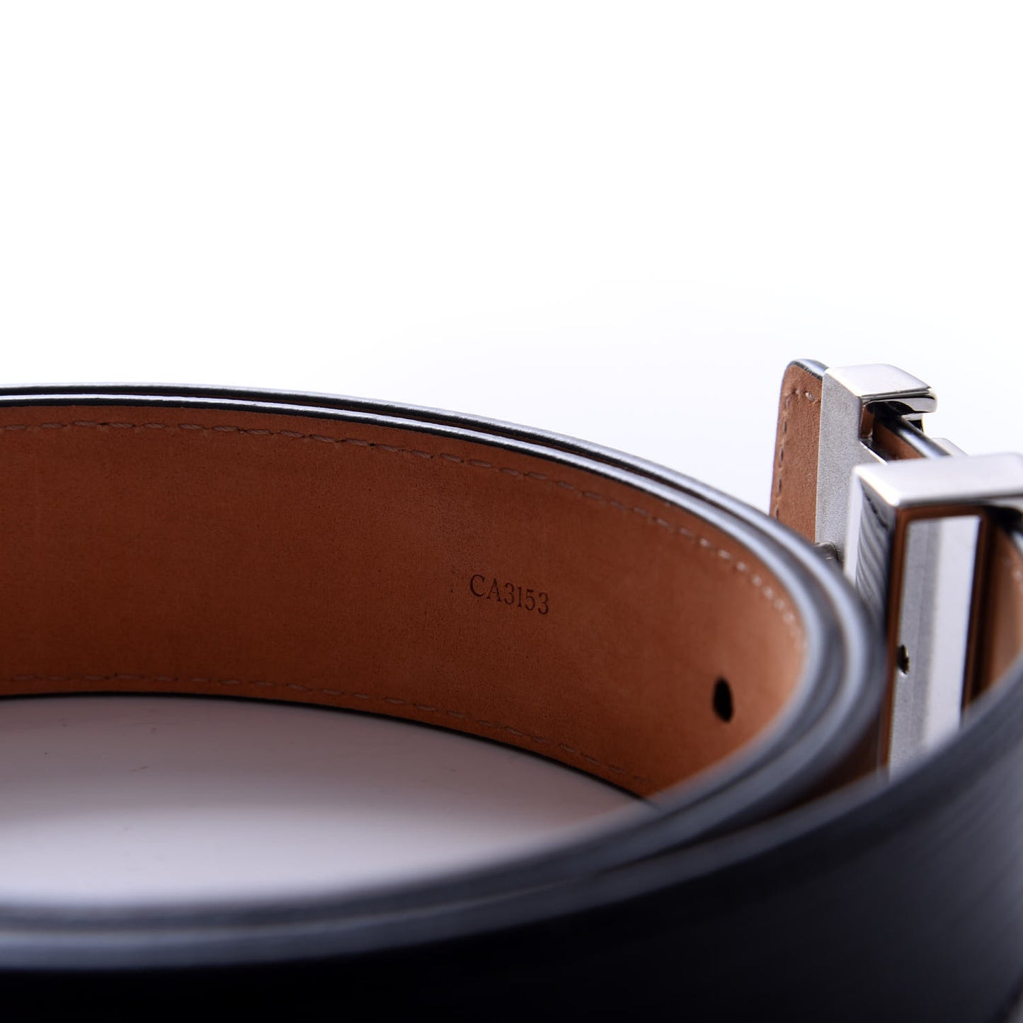 Epi 30mm LV Initiales Belt 85 34 Black