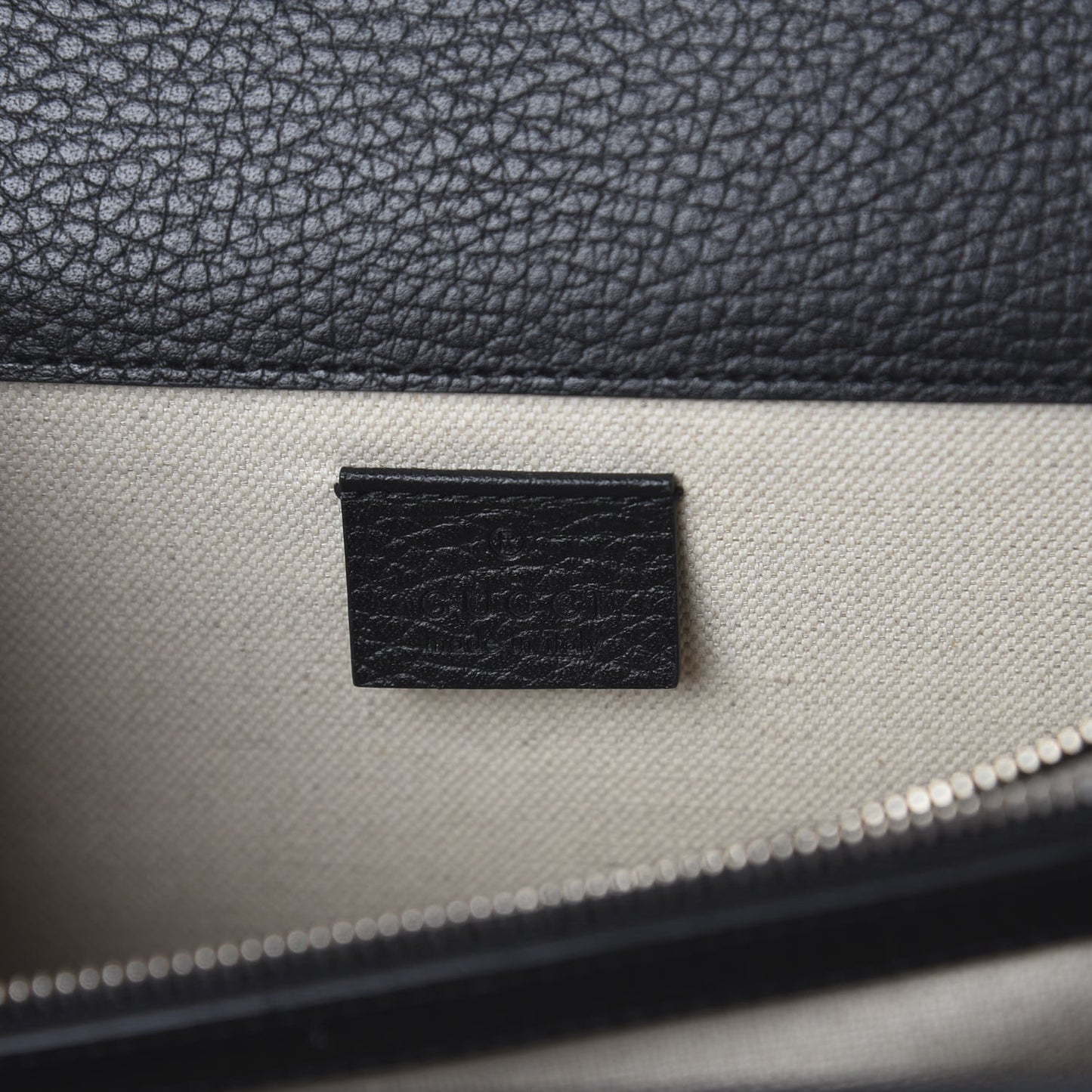 Pebbled Calfskin Small Dionysus Shoulder Bag Black