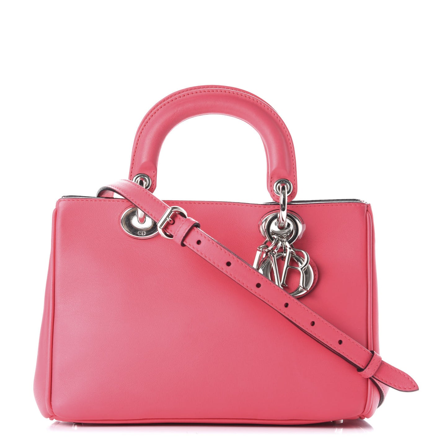 Calfskin Small Diorissimo Tote Pink