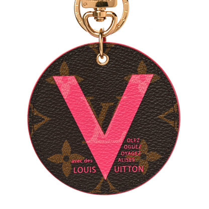 Louis Vuitton Monogram Illustre V Bag Charm Key Ring Grenade 5 of 6