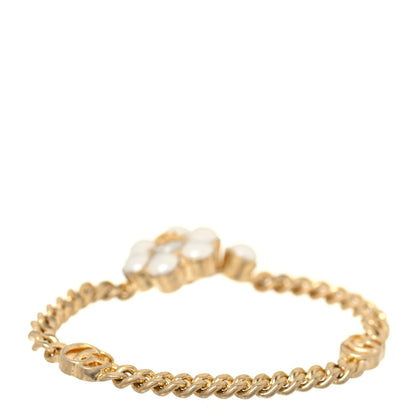 Gucci Pearl GG Marmont Bracelet Aged Gold Pearl Cream 2 of 3