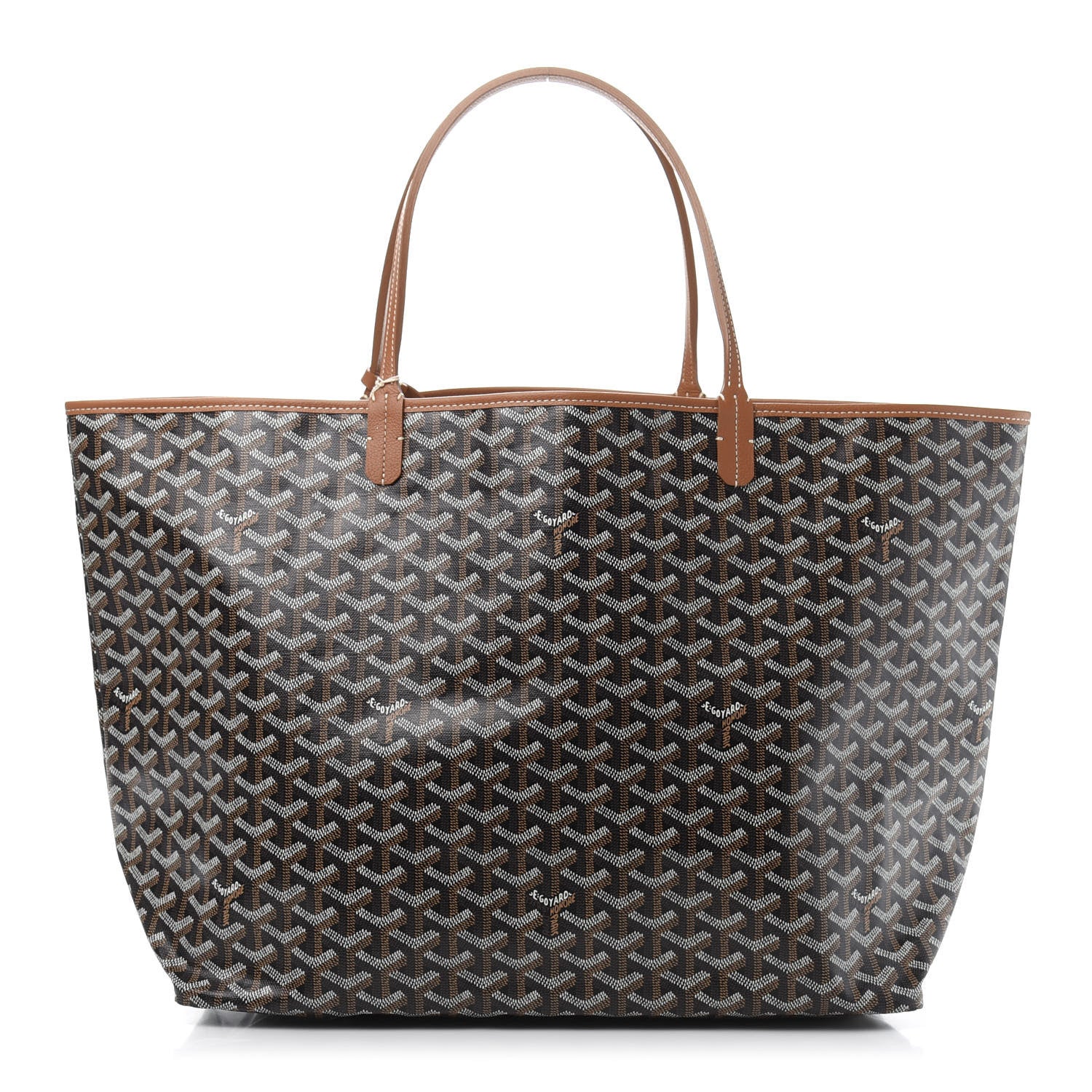 Goyard Goyardine Saint Louis GM Black Gold 1 of 8