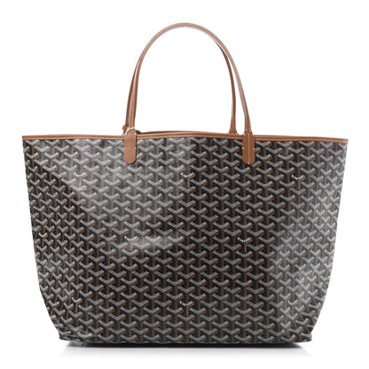 Goyard Goyardine Saint Louis GM Black Gold 1 of 8