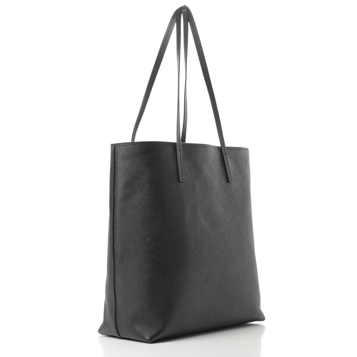 Prada Saffiano Cuir Tote Black 3 of 11