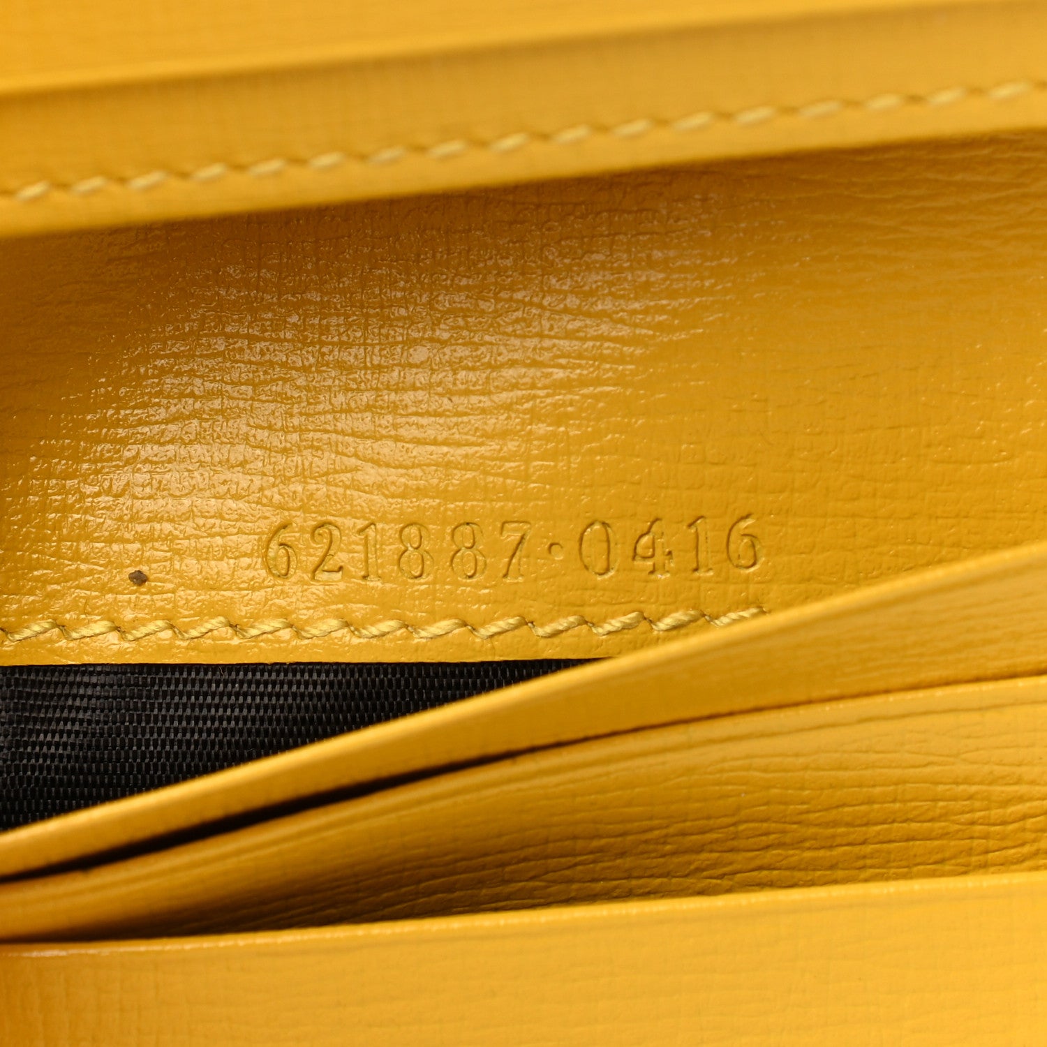Gucci Azalea Calfskin GG Monogram Bi-Color Debossed Horsebit 1955 Card Case Wallet Dusty Azure Stone Topaz Deep Orange 7 of 8